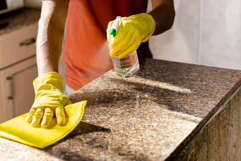 how to clean granite countertops