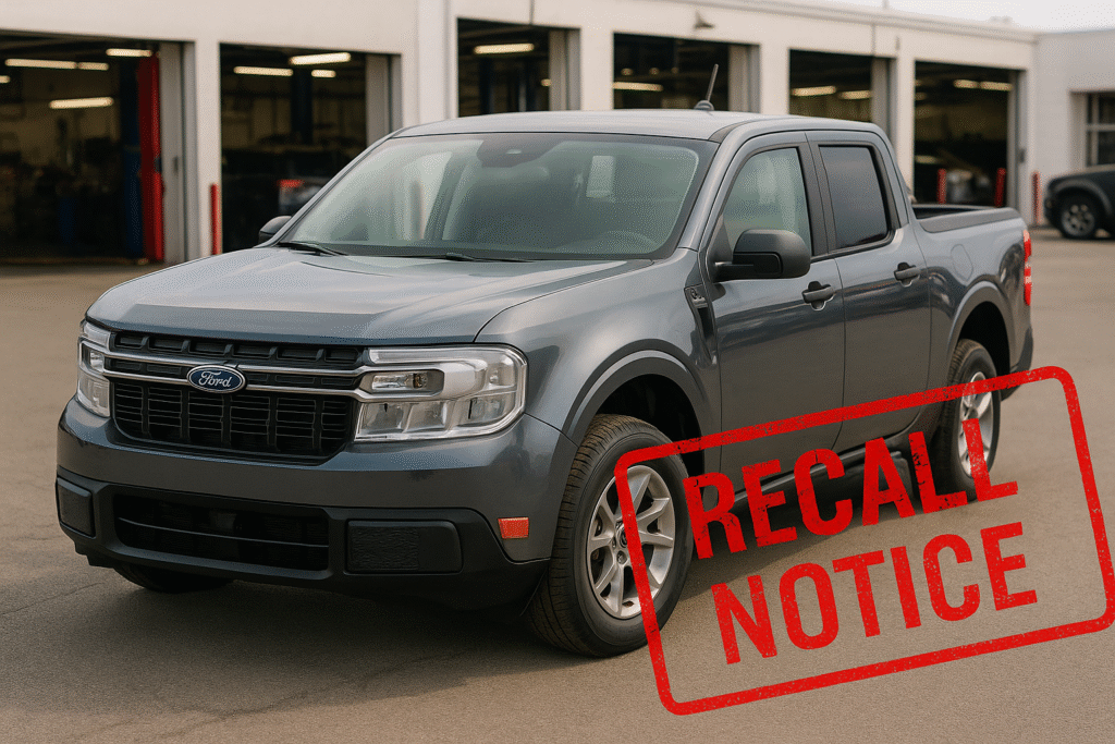 ford recalls hundreds of thousands of maverick pickup trucks