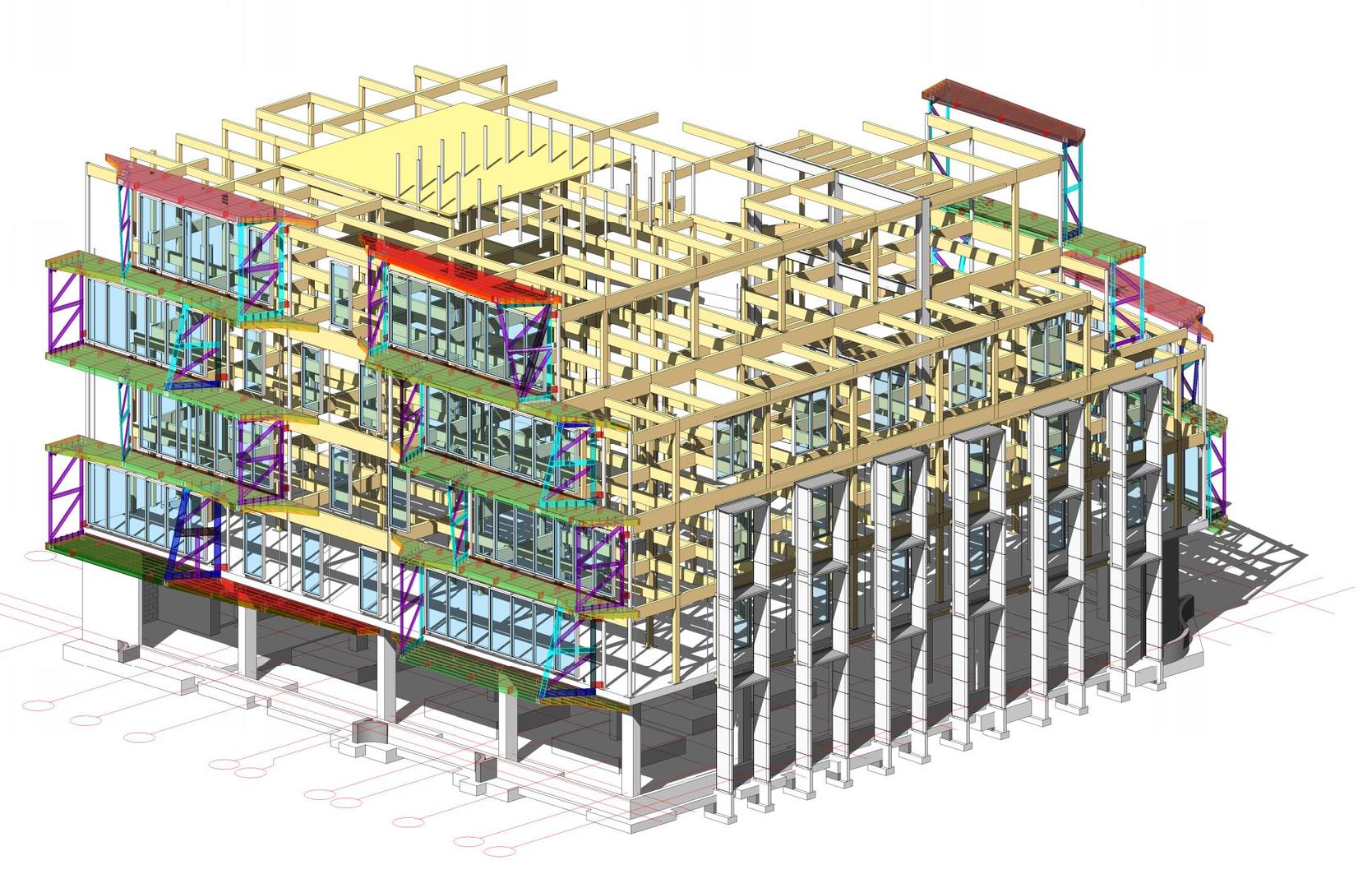 A model created by bim tool.