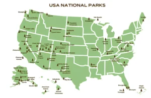 US-National-Parks-Map