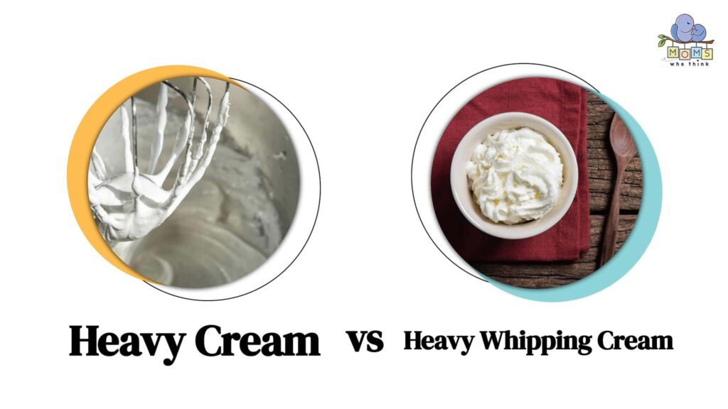 heavy cream vs wiped cream